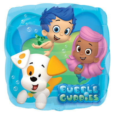 Bubble Guppies Globo Metalico 18