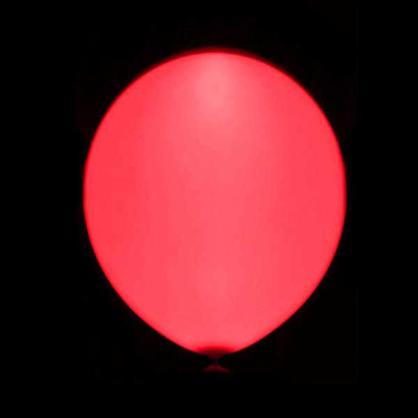 Globo Led Rojo Latex