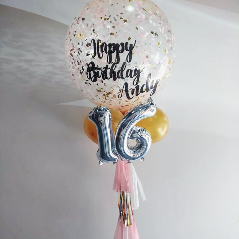 Globo Gigante con Números