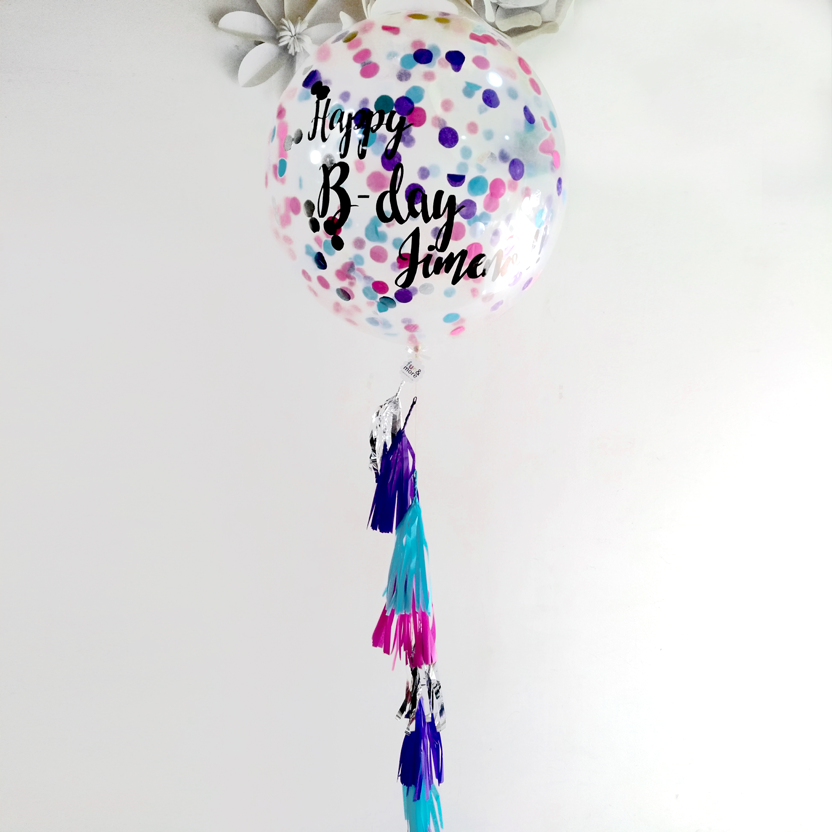 Globo Gigante con Confeti