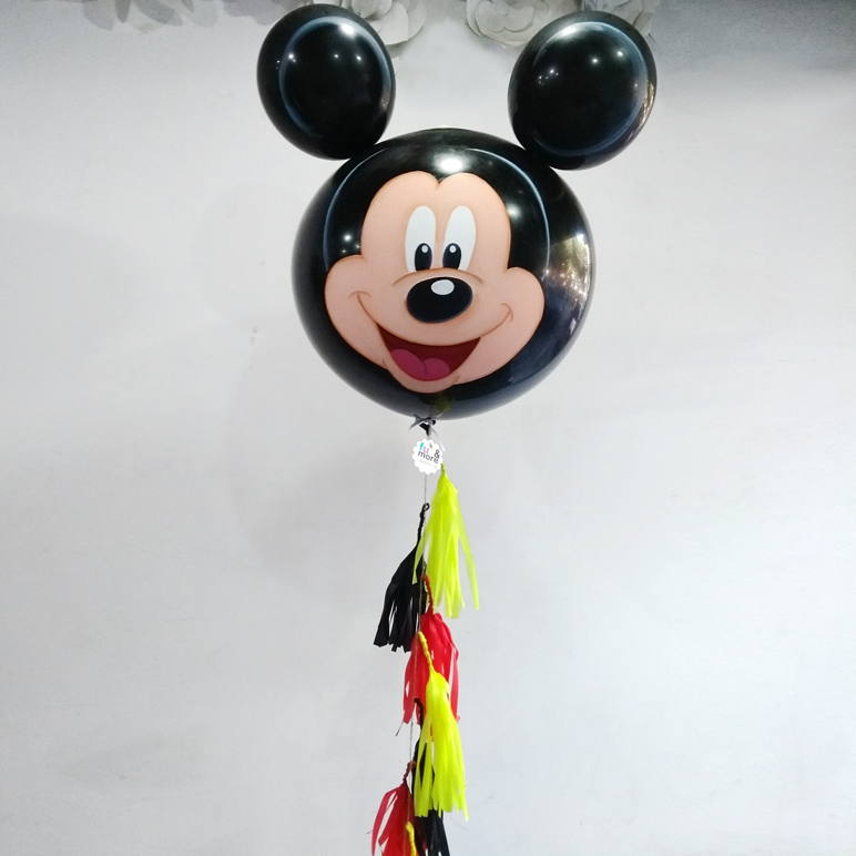 Globo Gigante de Mickey Pintado a Mano