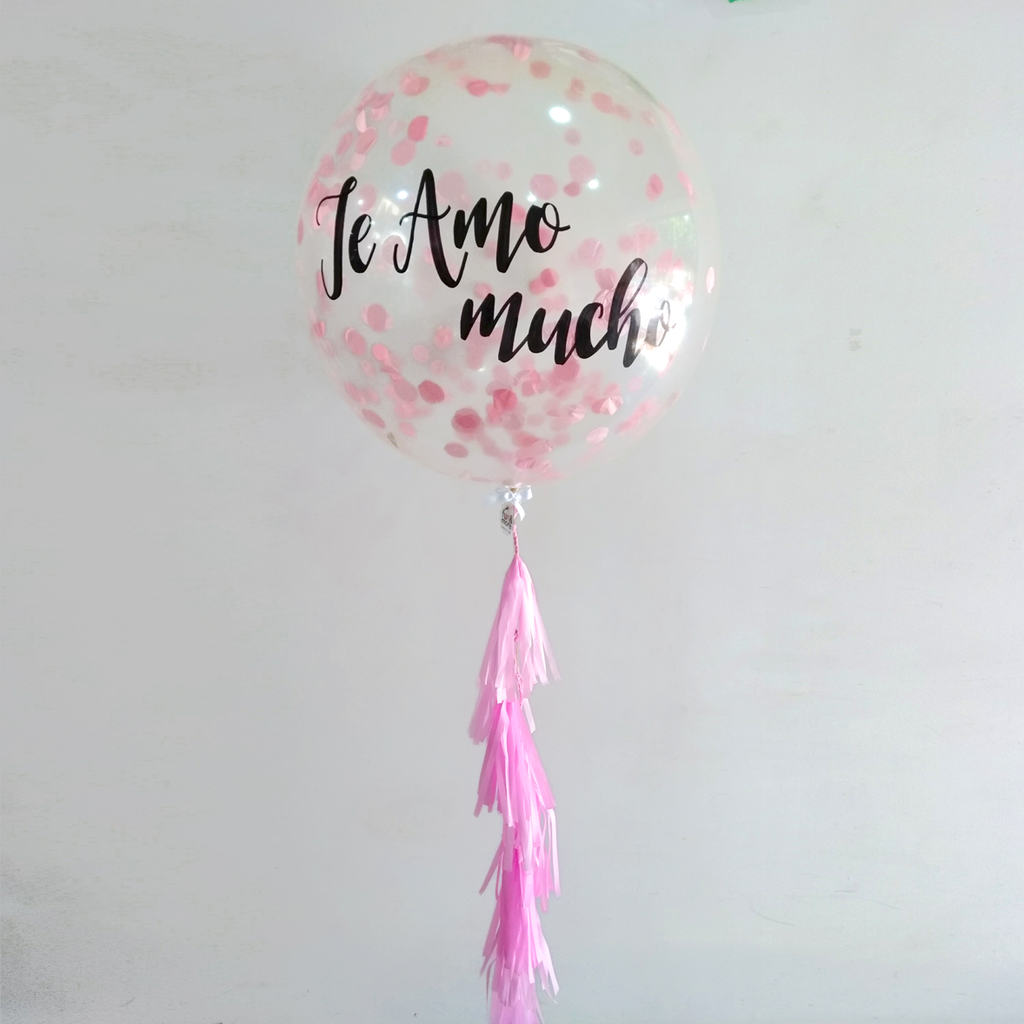 Globo Gigante con Confeti