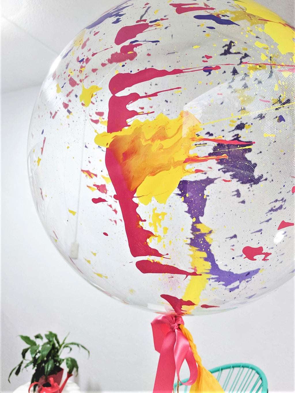 Globo Burbuja Gigante con Pintura